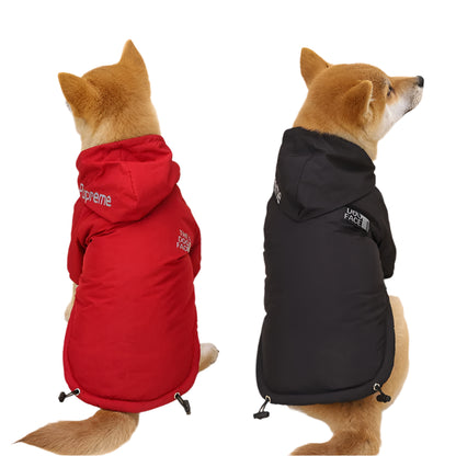 PawGuard Dog Face Waterproof Dog Hoodie