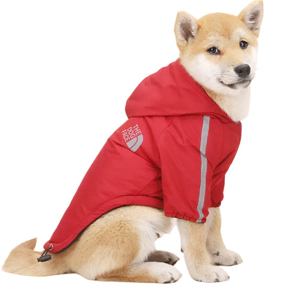 PawGuard Dog Face Waterproof Dog Hoodie