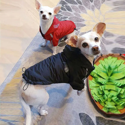 PawGuard Dog Face Waterproof Dog Hoodie