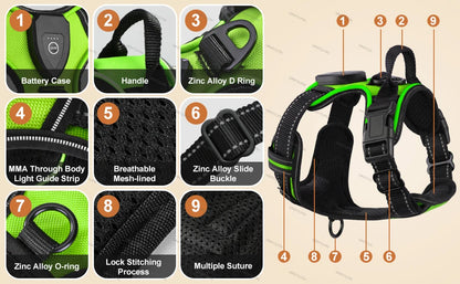 Essential Reflective LED Dog Vest
