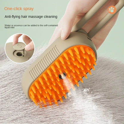 3 in 1 Electric Vapor Hair Brush for Dog