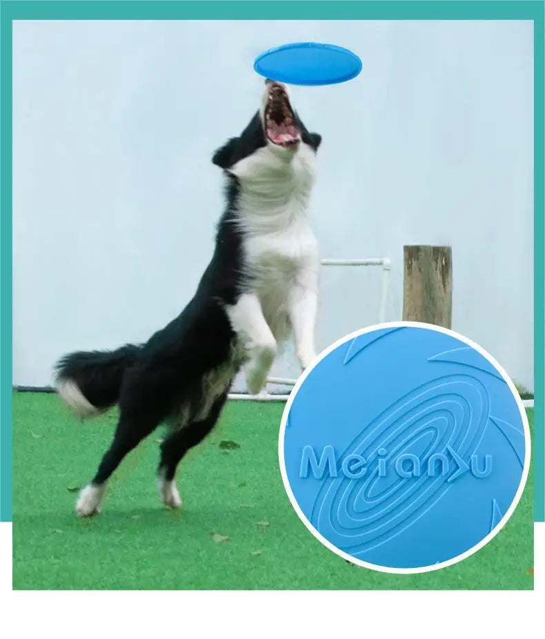 Ouzey Bite-Resistant Flying Dog Disc